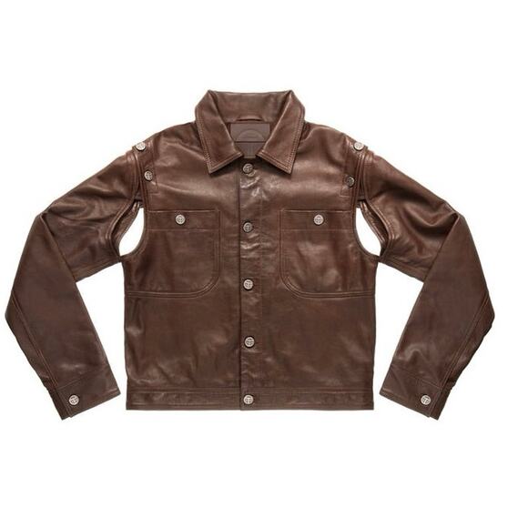 TelfarxWilson’s Leather Size XL Sold-out Limited Stock Chocolate Leather Jacket - Picture 4 of 16